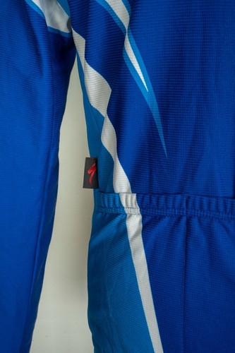 Mens Specialized Cycling Racing Windtex Blue Jersey Longsleeve Jacket Size L - Picture 5 of 9