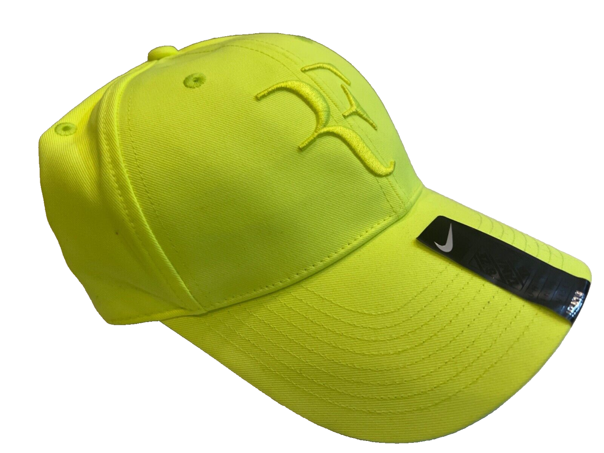 NEW! 2015 NIKE Men's RF Roger Federer Legacy91 Tennis Cap/Hat-Volt