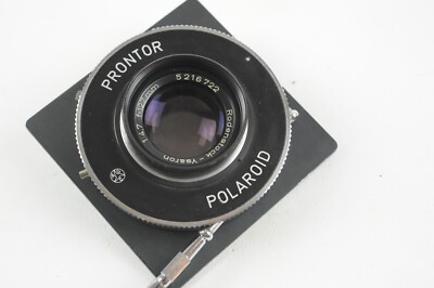 Rodenstock-Ysarex 127mm 4.7 Lens in Polaroid/.Prontor Shutter
