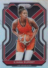 2021 Panini Silver Prizm WNBA #100 Iliana Rupert Las Vegas Aces RC