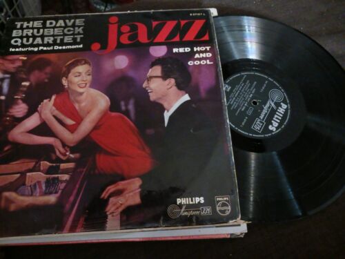 THE DAVE BRUBECK QUARTET Jazz: Red Hot And Cool LP PHILIPS UK Import