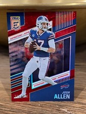 2022 Donruss Elite Football Josh Allen Aspirations Explosion 236/499 Bills