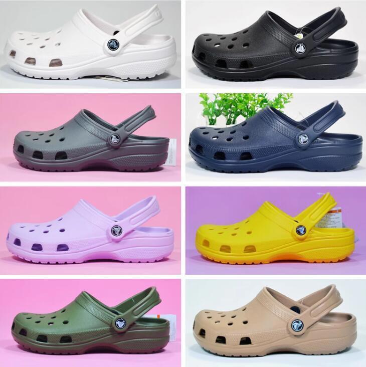 Unisex Informal Croc Zueco Sin Cordones Mujer Talla Zapatos Amigables con el Agua Sandalias Nuevas