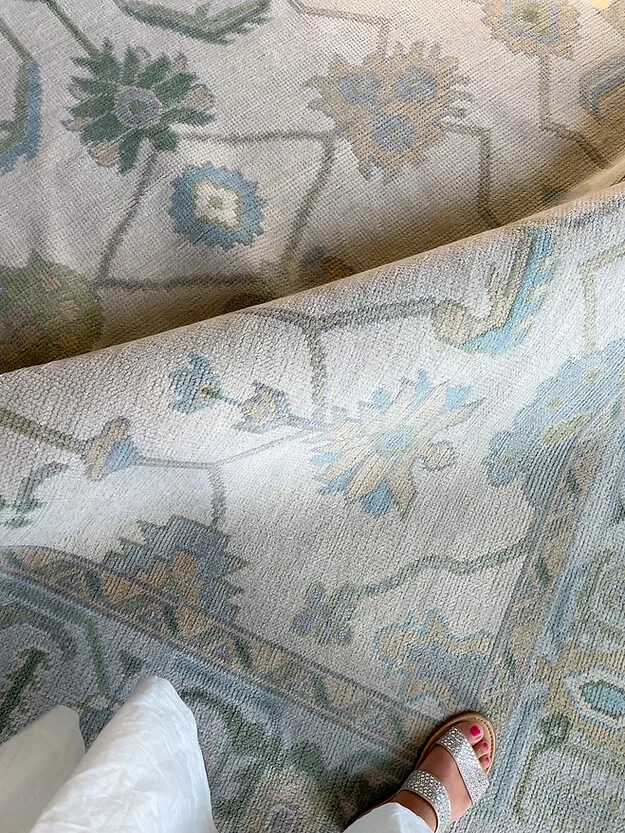 9x12 10x14 12x18 ковры Oushak Enchantment традиционный турецкий узел дизайн ковер - Изображение 4 из 4