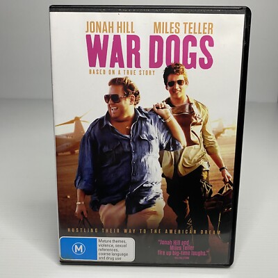 War Dogs (DVD, 2016) Region VGC Jonah Hill Miles Teller