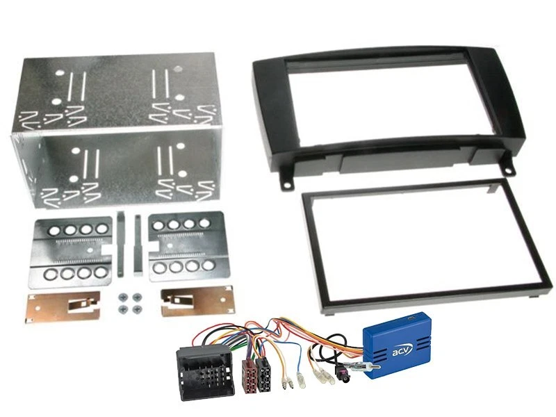 JVC KW-M180DBT 2DIN DAB+ Autoradio für Mercedes Benz CLK Facelift inkl Canbus - Bild 2 von 4