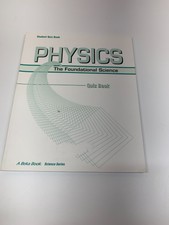 A Beka Physics The Foundational Science Stude...