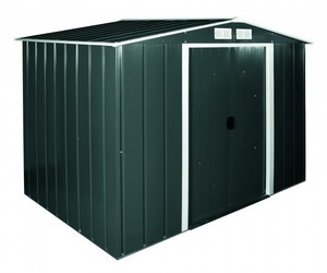 Tepro Metallgerätehaus Eco 8x6 anthrazit Gerätehaus Metall ...