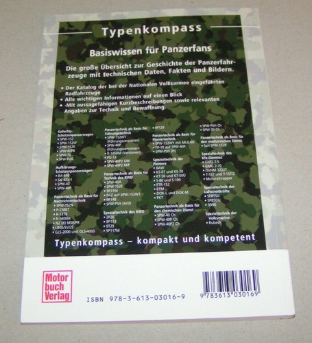 Panzer der NVA - Radfahrzeuge 1956 bis 1990 -Typenkompass - Jörg Siegert - Picture 2 of 2