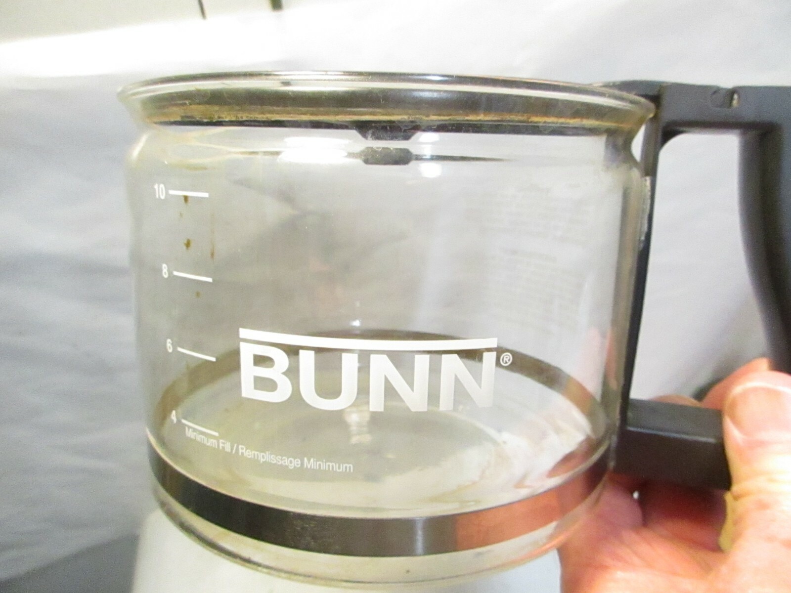 Bunn 10 Cup Coffee Pot Replacement Glass Carafe Schott Duran 1410