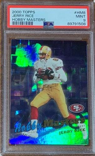2000 Topps Hobby Masters #HM8 Jerry Rice San Francisco 49ers PSA 9 Low Pop