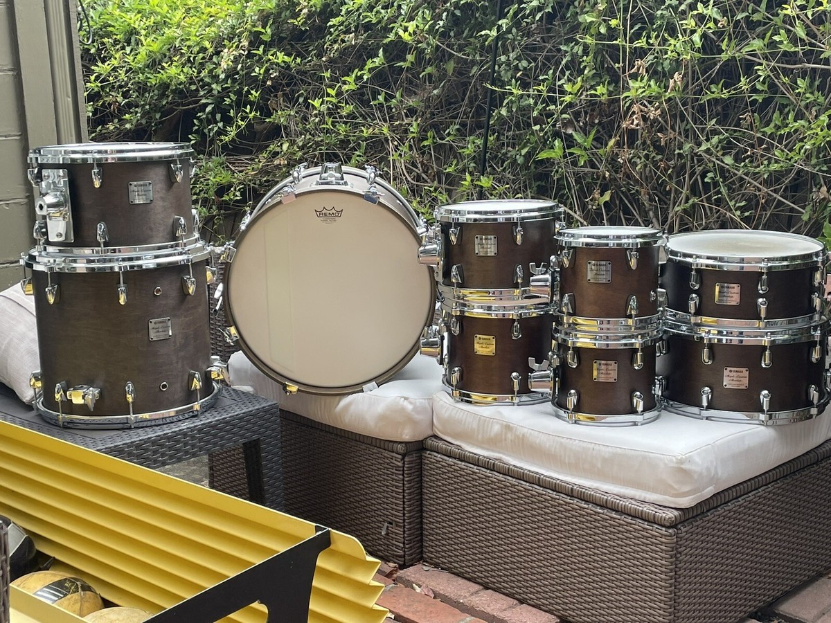 メイプルカスタム Yamaha Maple Custom in Vintage Black (Walnut Finish) | eBay