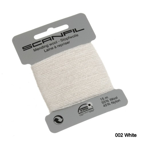Darning Thread Scanfil Wool Nylon Mending Repair For Jumper Socks & More - Picture 3 of 53