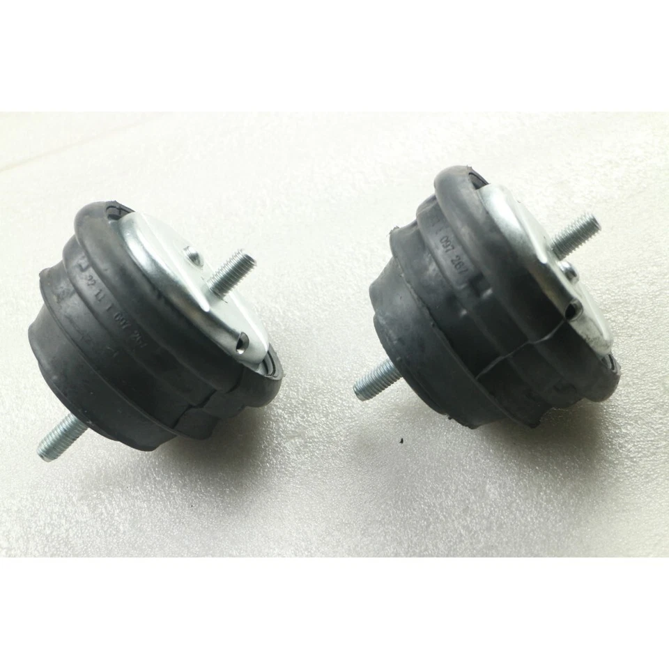 Juego de montaje de motor delantero L R 2 piezas apto para BMW E39 525i 528i 530i 1997-2003 Foto 3 de 4