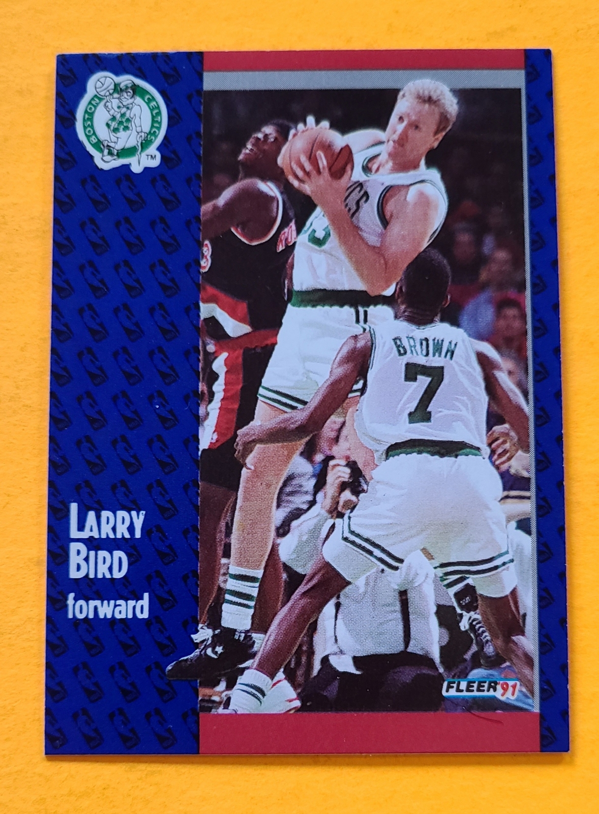 1991-92 Fleer #8 Larry Bird