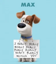 The Secret Life of Pets # 14 - 8 x 10 - T Shirt Iron On Transfer - Max
