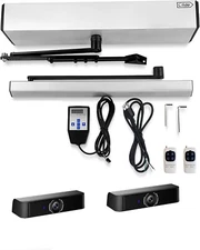 Automatic Electric Swing Door Opener with Surface-Mounted Human Detection Sensor