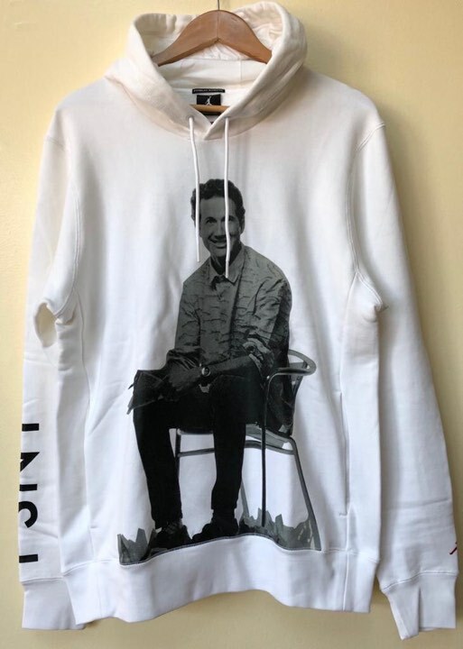 Mens Jordan X PSNY Tinker Hatfield We Need Hoodie 942136-100 White