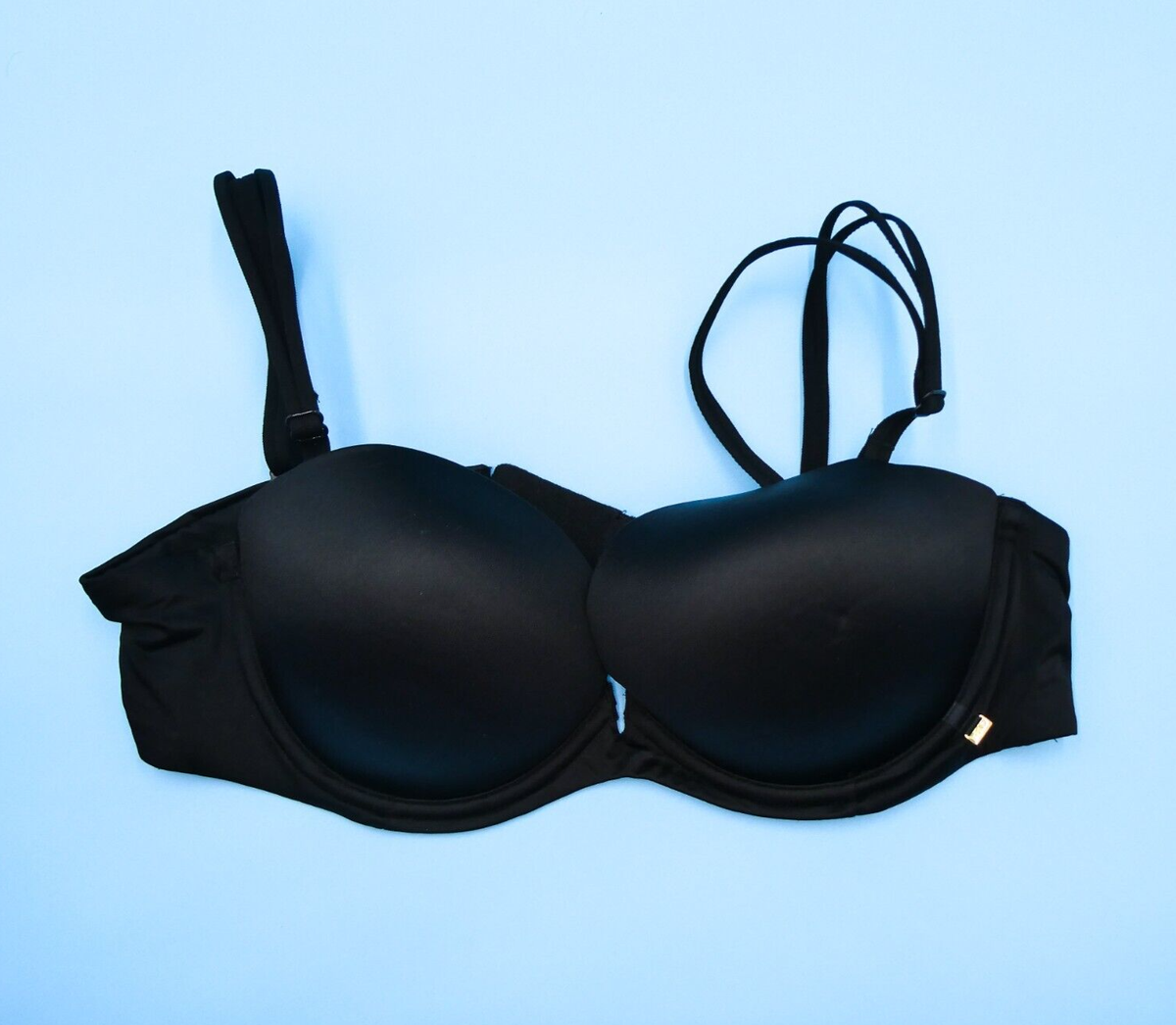 Victorias Secret Bra 36B Multi-Way Underwired Lined Black 36 B 