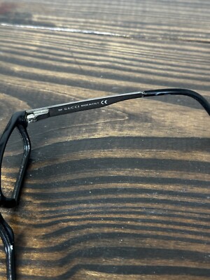 Gucci GG 2939/Strass Womens Polished Black Rectangular Full  display picture 2