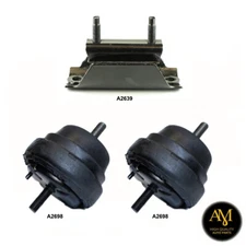 2698 2639 Engine Motor & Trans Mount Set 3PCs for Ford Ranger 88-97 2.0L 2.3L