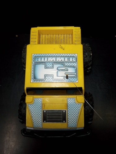 NIKKO Hummer H2 Yellow RC Car 10” 4.8 Volt 2WD Truck UNTESTED NO BATTERY Parts - Picture 9 of 12
