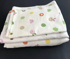 Target CIRCO LOVE N' NATURE Toddler Or Crib Sheet Set Hearts Mushrooms Dots B6