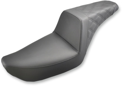 SADDLEMEN Step Up Rear LS Seat BLACK HARLEY Dyna 04 05 FXD