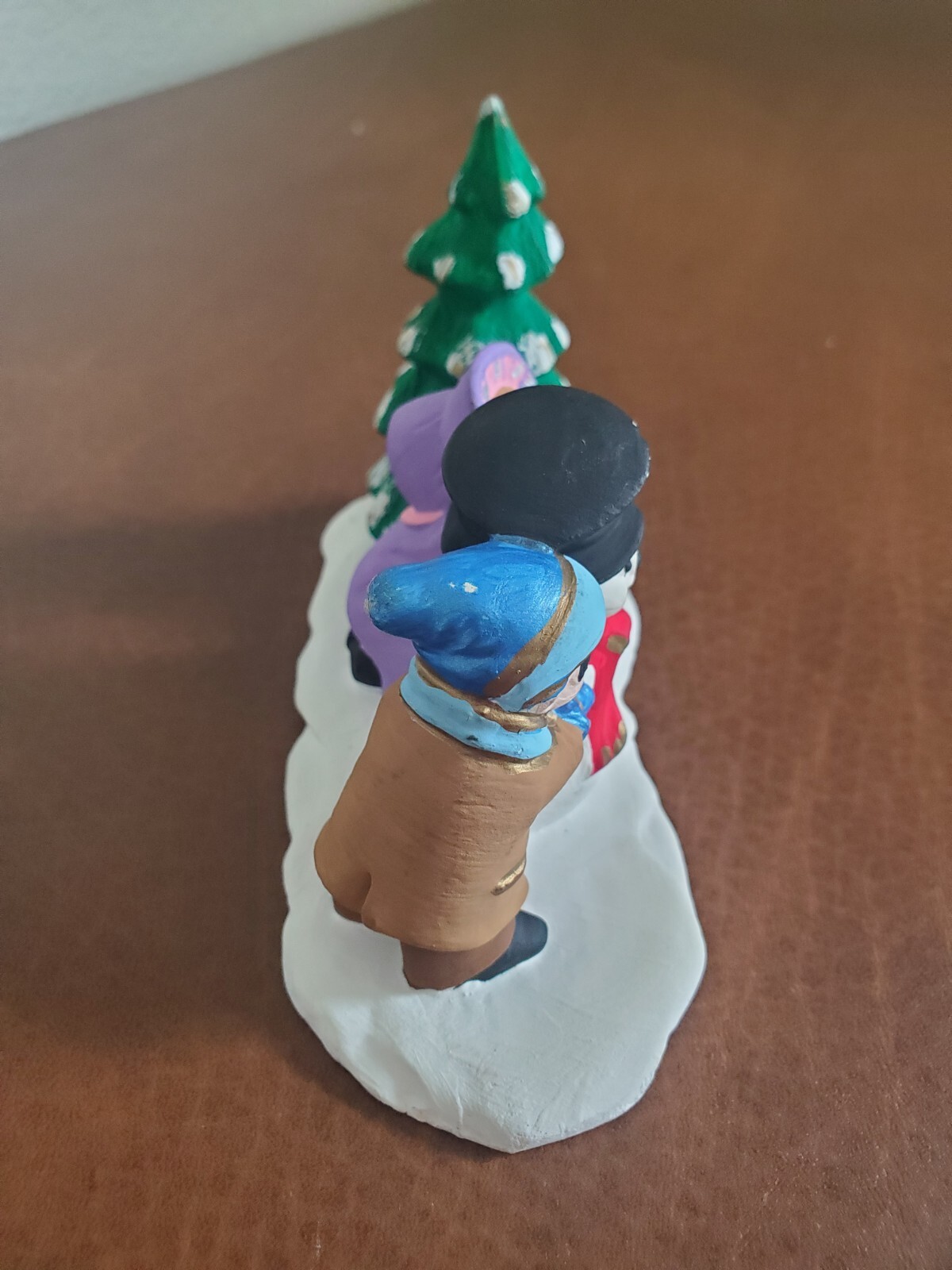 Byron Molds 1979 Christmas Ceramic Figurines Villagers Carolers Snowman -READ-