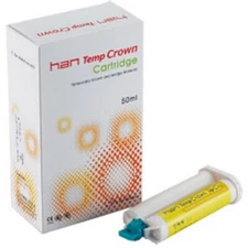 Han Temp Crown - Temporary Crown & Bridge Material (50ml) + Mixing Tips