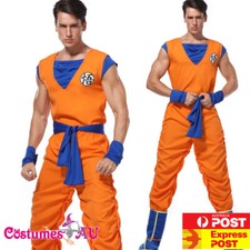 Adult Dragon Ball Z Goku Halloween Cosplay Costume Dragonball Gohan Fancy Outfit