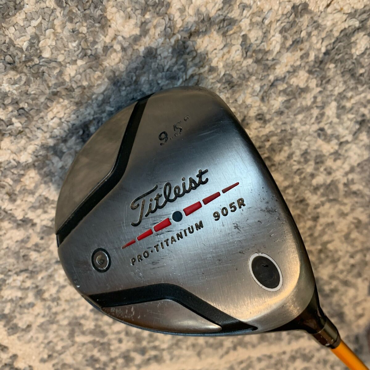 Titleist 907D2 9.5° Driver Stiff Graphite Shaft Titleist Grip Titleist 907D2 9.5° Driver Stiff Graphite Shaft Titleist Grip