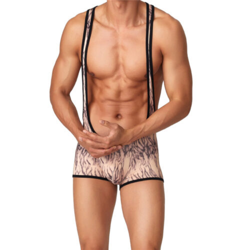 Boxer uomo sexy jockstrap body intimo wrestling singolo body abbigliamento sportivo - Foto 8 di 13