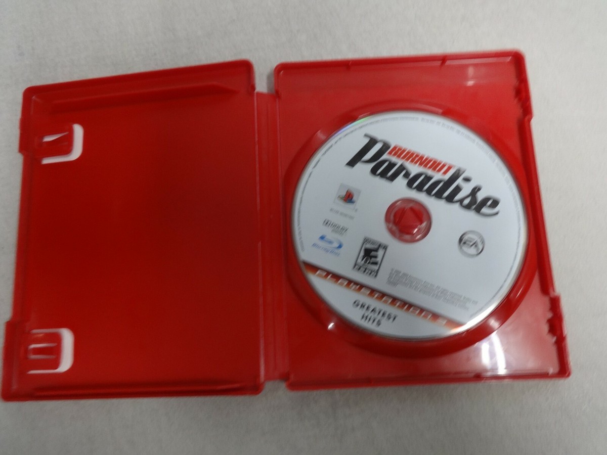 Burnout Paradise Sony Playstation 3 PS3 Game Disc & Box, No Manual