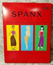 Spanx Footless Pantyhose Nude Sizes C-D Body Shaping Control Top Pick a Size!