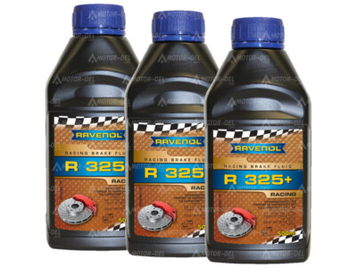 1,5 (3x0,5) Liter RAVENOL Racing Brake Fluid R 325+ Bremsflüssigk