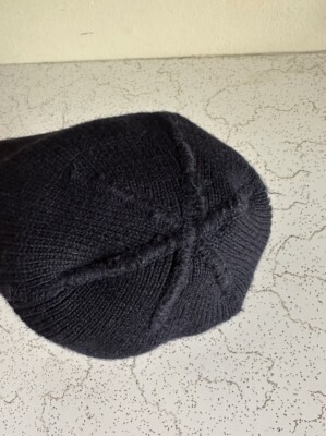 40s Original Vtg WWII US NAVY WATCH CAP Wool Knit Deck