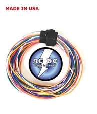 22 AWG TXL HIGH TEMP AUTOMOTIVE WIRE 8 STRIPED COLORS 5 FT EACH 40 FEET (D)