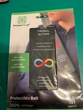3(NEW) Protect Me Medical seatbelt/backpack - Individual with Non Verbal Autism