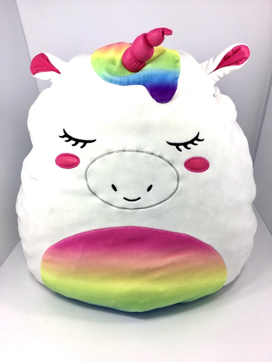 Justice jumbo clearance rainbow unicorn plush