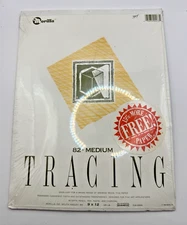 Vintage Morilla Tracing Paper Pad 82 Medium 9" x 12" 1990