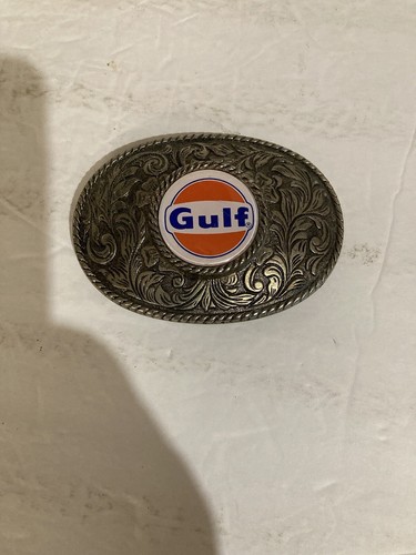 Gulf Oil Company Belt Buckle