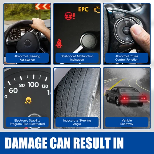 Steering Wheel Position Sensor for 11–14 Cadillac Escalade ESV 20910871 19418403 - Foto 4 di 9