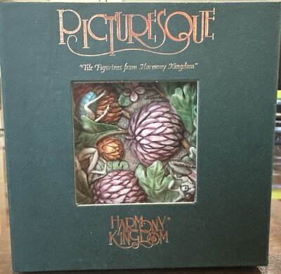 Harmony Kingdom Picturesque Tile Mum's Reading Room Byron's Secret Garden