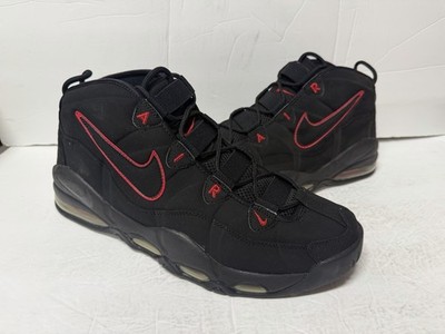 Nike Air Max Tempo Black Red White Uptempo 2010 More Supreme 311090-002 Size 13