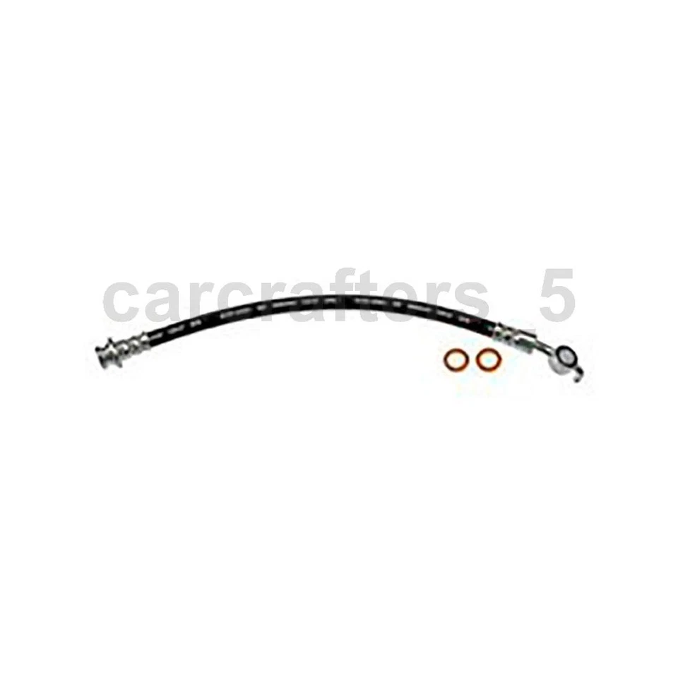 2 Rear Outer Brake Hydraulic Hose For 2011 2012 2013 2014 Nissan Juke 1.6L - Image 3 of 4