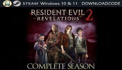 NEU PC Computer Spiel Resident Evil Revelations 2 für Windows 10 11 STEAM Code
