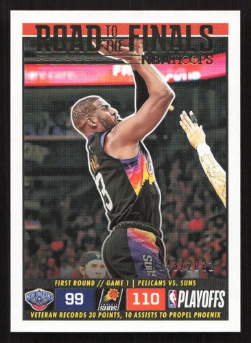 Chris Paul #8 2022 Panini Hoops Road to the Finals card
