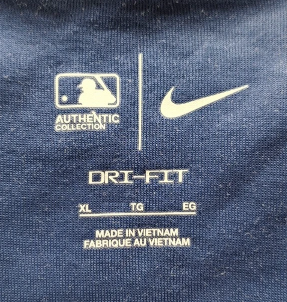 Nike White Sox Dri-Fit 1/4 Zip Pullover Mens XL Blue Performance Stretch MLB - Image 2 of 4