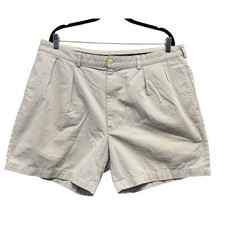 Polo Ralph Lauren Chino Shorts Mens 38 Tan Khaki 100 Cotton Twill Classic Fit